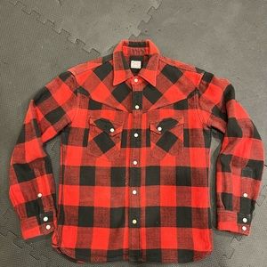 Heavyweight flannel shirt The Flat Head